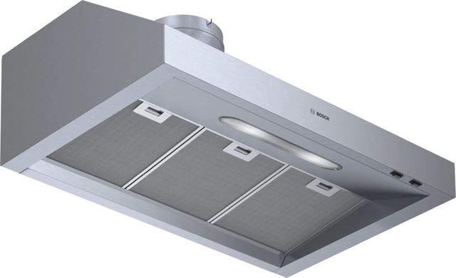 Bosch® 800 Series 36" Stainless Steel Under Cabinet Range Hood-2