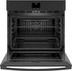 GE® 30" Black Electric Built In Single Oven-1