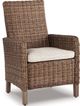 Signature Design by Ashley® Beachcroft 5 Piece Beige Outdoor Dining Set-2