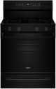 Whirlpool® 30" Black Freestanding Electric Range -0