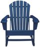 Signature Design by Ashley® Sundown Treasure Blue Plastic Outdoor Rocking Chair-1