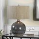 Uttermost® Vardenis Charcoal Gray Table Lamp-1