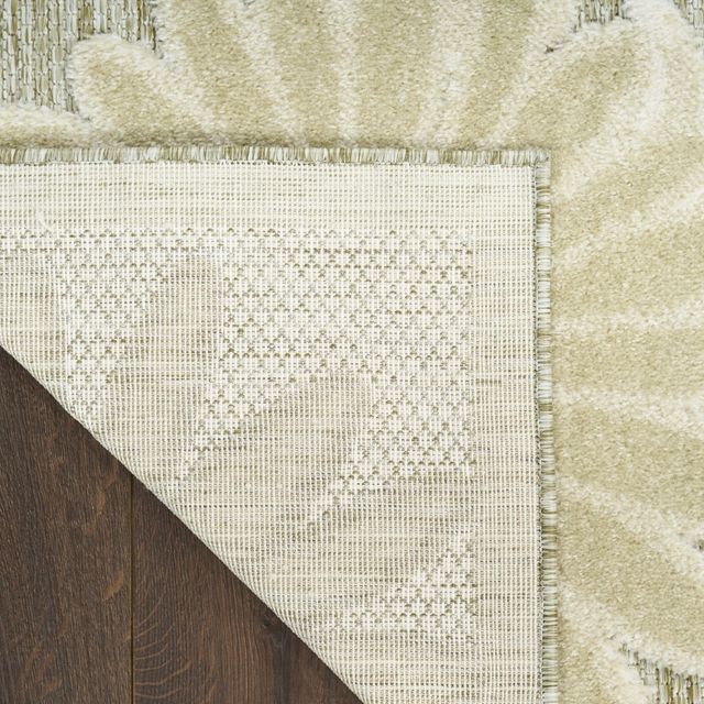 Nourison Home™ Aloha Ivory Sage 5'x8' Style 1 Area Rug-2