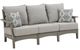 Signature Design by Ashley® Visola 2-Piece Gray Outdoor Conversation Set-1