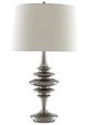 Currey & Company Cressida Black Nickel Table Lamp-0