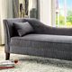 Furniture of America® Stillwater Gray Chaise-2