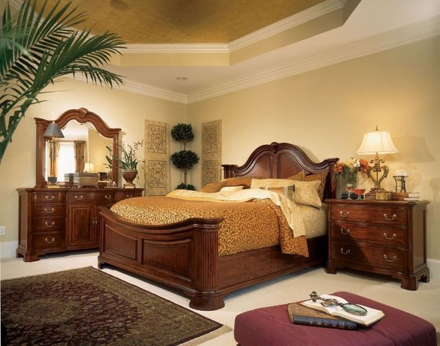 American Drew® Cherry Grove Brown Triple Door Dresser-2