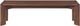 Moe's Home Collection Daifuku Brown Small Dining Bench -1