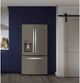 GE® 36" 22.1 Cu. Ft. Fingerprint Resistant Slate Counter Depth French Door Refrigerator-1