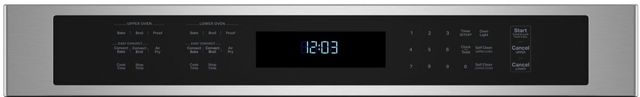 KitchenAid® 30" PrintShield Stainless Steel Double Electric Wall Oven-3