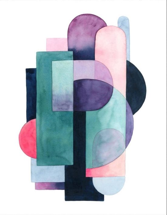 Classy Living Grace Popp Urban Deco II Wall Art-1
