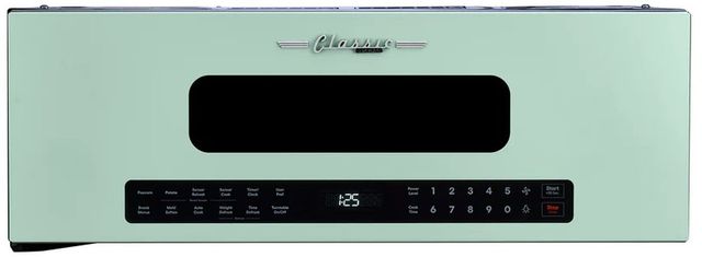 Unique® Appliances Classic Retro 1.2 Cu. Ft. Summer Mint Green Over The Range Microwave-0