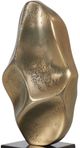 Uttermost® Fluid Geometry 2-Piece Antiqued Gold/Black Sculpture Set-4