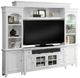 Parker House® Tidewater Vintage White 62" Console Entertainment Wall-0