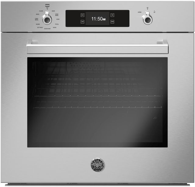 Bertazzoni Professional Series 30" Stainless Steel Single Electric Wall Oven-0