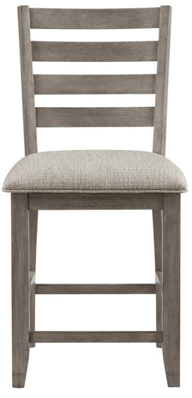 Homelegance® Tigard Gray Counter Height Chair-2