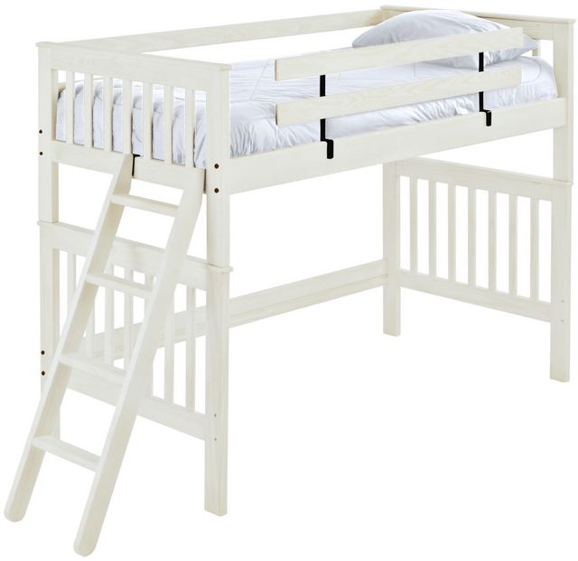 Crate Designs™ Furniture Cloud Full XL Tall Mission Loft Bed-0