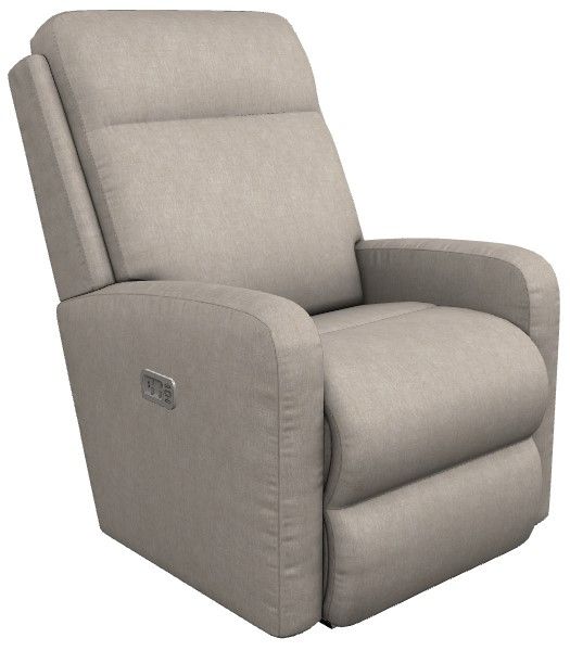 La-Z-Boy® Finley Ivory Power Wall Recliner with Headrest and Lumbar-0