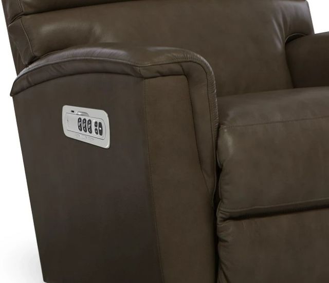 La-Z-Boy® Ava Mineral Leather Power Rocking Recliner with Headrest-2