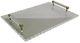 A & B Home Kathleen White Frosted Acrylic Tray-1