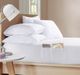 Olliix by Intelligent Design Microfiber White Full Sheet Set with Side Storage Pockets-5