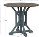 Coast2Coast Home™ Belsey Gray Counter Height Dining Table with Breezy Coastal Blue Base-2