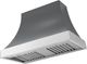 La Cornue Cascade Series 44" Graphite Wall Mounted Range Hood with Polished Chrome Trim-0