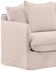 Dovetail Furniture Lexia Natural Slipcovered Sofa Chair-1