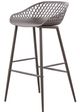 Moe's Home Collection Piazza Grey-m2 Outdoor Bar Stool-1