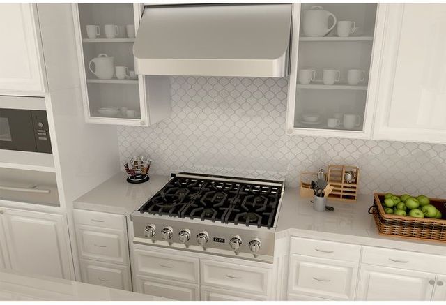 ZLINE 60" Stainless Steel Convertible Vent Under Cabinet Range Hood -1