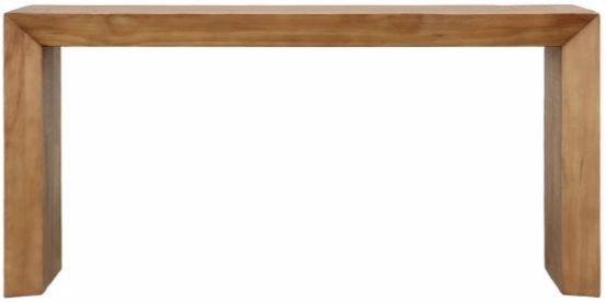 Dovetail Furniture Sonya Natural Console Table-1
