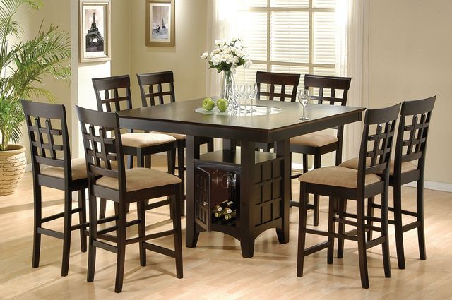Coaster® Gabriel 5-Piece Cappuccino Counter Height Dining Room Set-0