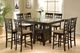 Coaster® Gabriel 5-Piece Cappuccino Counter Height Dining Room Set-0