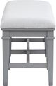 Magnussen Home® Charleston Harbor Gray/Hoffman Whip Bench with Upholstered Seat-2