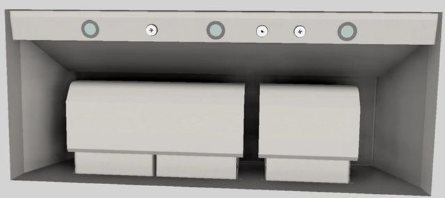 Vent-A-Hood® 48" Stainless Steel Wall Mounted Liner Insert-2