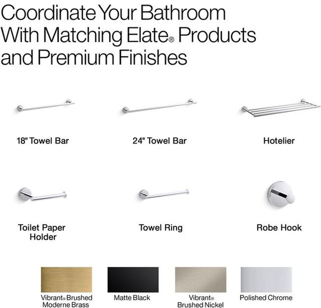 KOHLER® Elate® Polished Chrome Hotelier-4