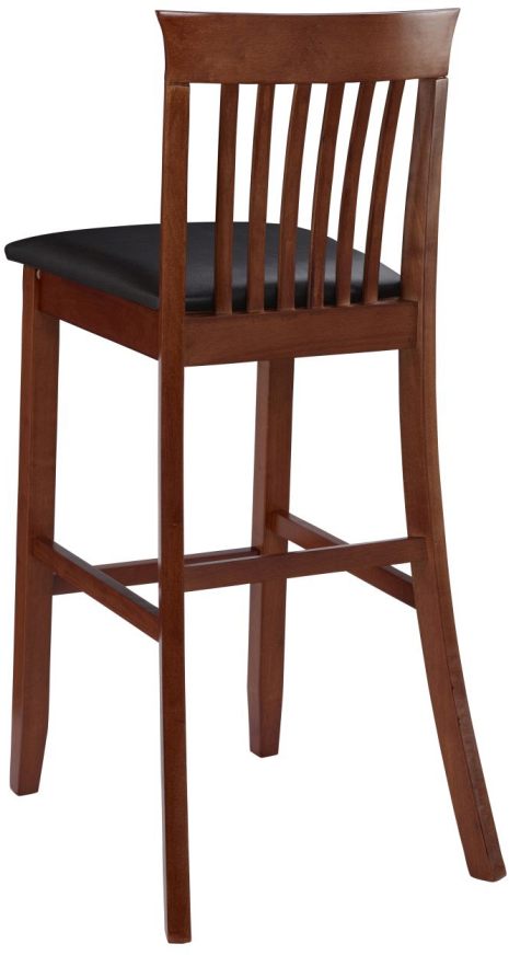 Stools - store Bar Stools - Linon Triena Bar Stool Dark Brown