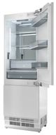Thor Kitchen® X-Series 30 in. 16.1 Cu. Ft. Panel Ready Built In Counter Depth Bottom Freezer Refrigerator-2