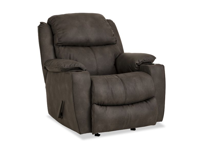 Echo Pewter Rocker Recliner | Bob Mills Furniture