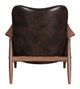 Zuo® Bully Brown Lounge Chair and Ottoman-4
