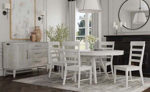 Intercon Bayside White Ladder Chair-3