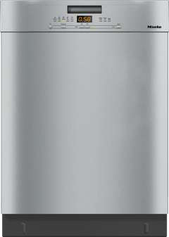 Miele 24" Clean Touch Steel Built-in Dishwasher