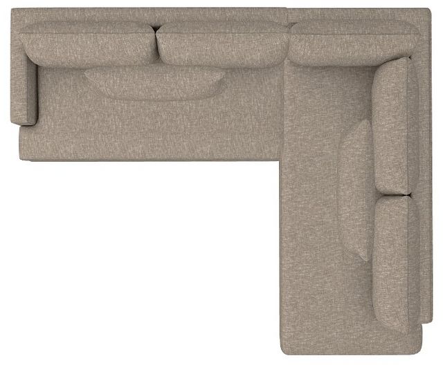 La-Z-Boy® Emric 2-Piece Porcini Right Arm Facing Chaise Sectional-3