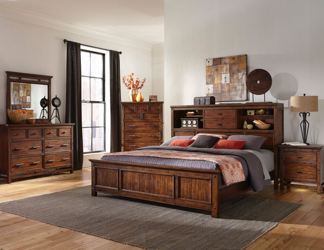 Intercon Wolf Creek Vintage Acacia 17" Nightstand-3