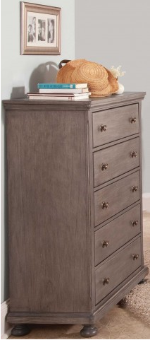 New Classic® Home Furnishings Allegra Pewter Youth Chest-4