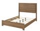 Furniture of America® Panelli Walnut Full Panel Bed-2