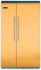 Viking® 5 Series 48" 29.1 Cu. Ft. Daffodil Built-In Side-by-Side Refrigerator-0