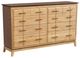 Whittier Wood® Furniture Addison Duet 70" Dresser-0