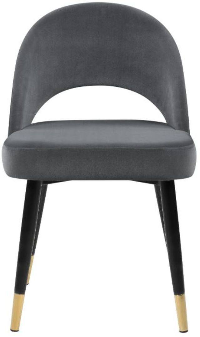Coaster® Lindsey 2-Piece Grey Arched Back Upholstered Side Chairs-1