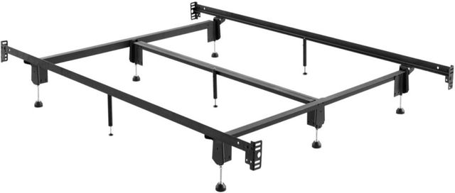 Malouf® Structures® Steelock® Twin Bolt-On Headboard/Footboard Bed Frame-0
